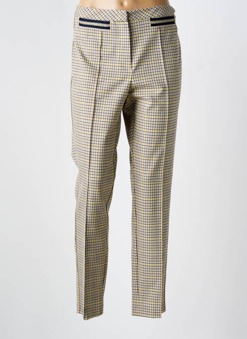 Pantalon slim galben BETTY BARCLAY femeie