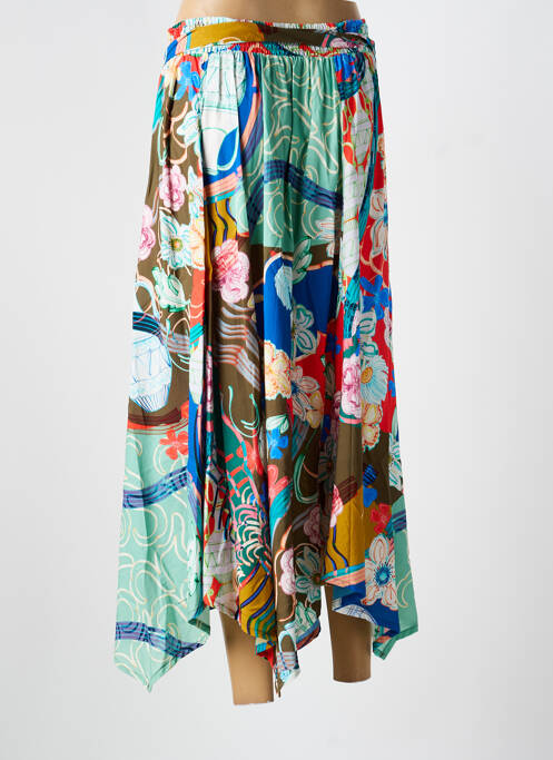 Fustă lungă verde THOUGHT femeie