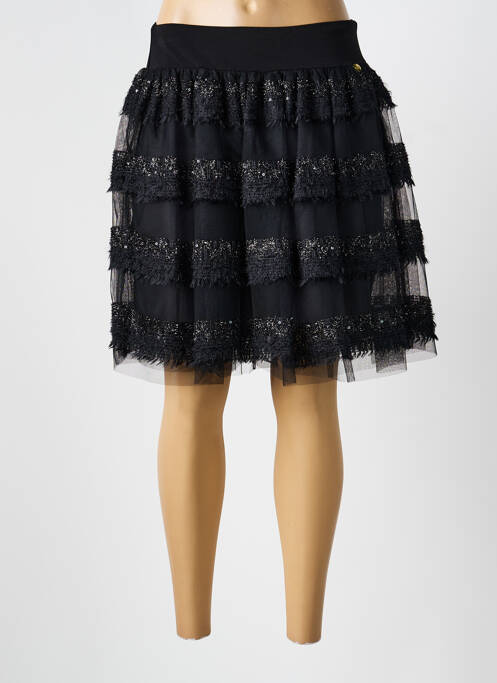 Fustă midi negru PAUL BRIAL femeie