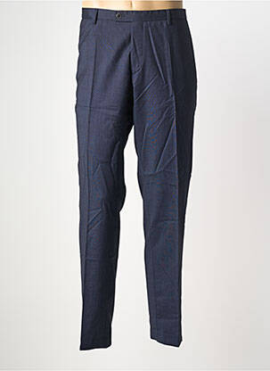 Pantalon slim țesătură melanj mărime normală albastru CLUB OF GENTS bărbat