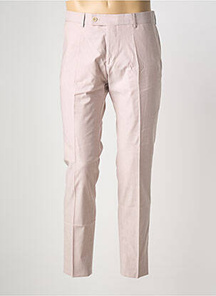 Pantalon slim țesătură melanj mărime normală roz CLUB OF GENTS bărbat