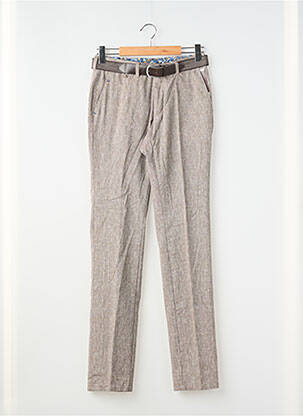 Pantalon chino maro LUIGI MORINI bărbat