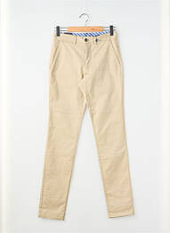 Pantalon chino țesătură melanj mărime normală bej CAMBRIDGE homme
