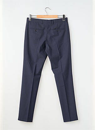 Pantalon slim talie cu cleme mărime normală albastru SELECTED bărbat