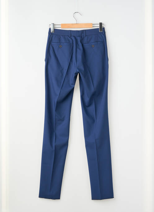 Pantalon slim albastru LUIGI MORINI bărbat