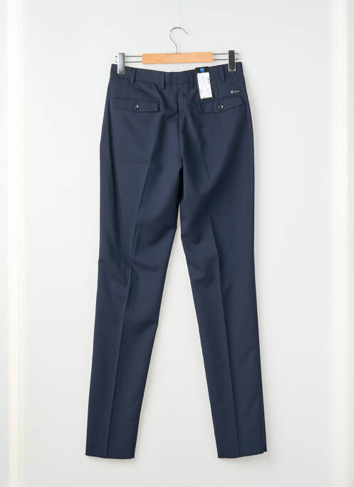 Pantalon slim albastru LUIGI MORINI bărbat