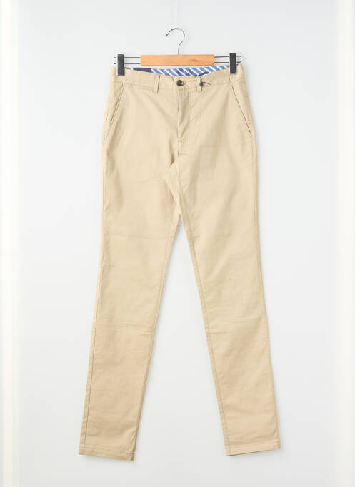 Pantalon chino bej CAMBRIDGE bărbat
