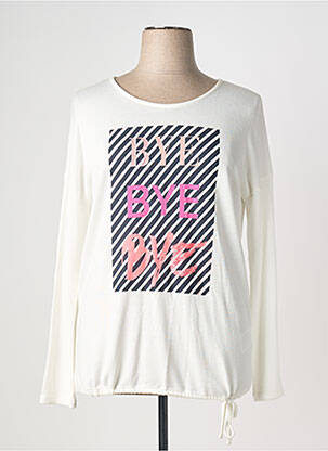 Pulover alb STREET ONE femeie