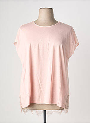 Tunică mâneci scurte roz TAIFUN femeie