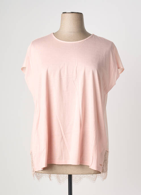 Tunică mâneci scurte roz TAIFUN femeie