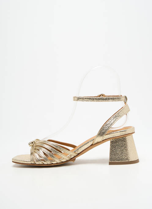 Sandale/Pantofi decupați auriu BOBBIES femeie