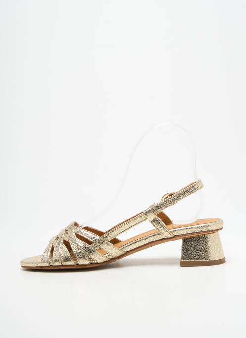 Sandale/Pantofi decupați auriu BOBBIES femeie
