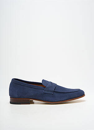 Mocasini nubuc toc mic albastru ATELIER TH VOISIN SENLIS bărbat