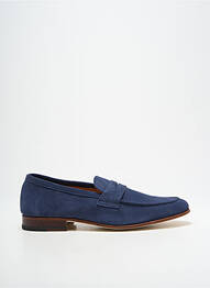 Mocasini nubuc toc mic albastru ATELIER TH VOISIN SENLIS bărbat