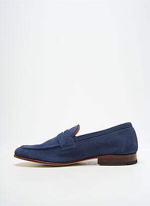 Mocasini nubuc toc mic albastru ATELIER TH VOISIN SENLIS bărbat