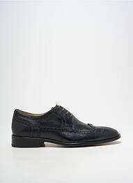 Derby-uri țesătură satinată toc mic negru ANATOMIC PRIME homme