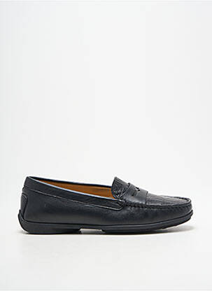 Mocasini țesătură satinată toc plat până la 3 cm negru MASTRO DOMENICO femeie
