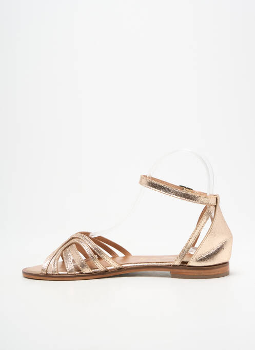 Sandale/Pantofi decupați auriu ATELIER TROPEZIEN femeie