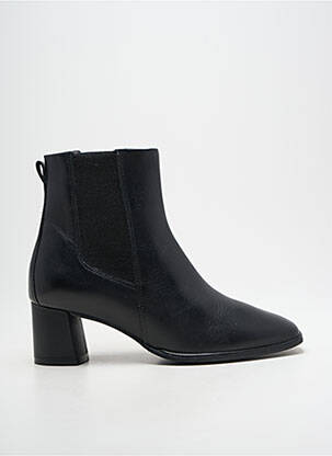 Botine/ghete material neted toc de 4 la 6 cm negru MICHELE LOPRIORE femeie