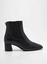 Botine/ghete material neted toc de 4 la 6 cm negru MICHELE LOPRIORE femme