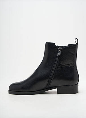 Botine/ghete material neted toc plat până la 3 cm negru EMILIE KARSTON femeie