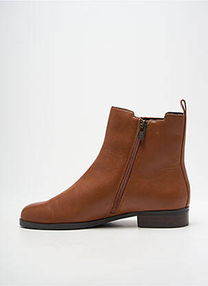 Botine/ghete material neted toc plat până la 3 cm maro EMILIE KARSTON femeie