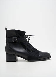 Botine/ghete material neted toc de 4 la 6 cm negru EMILIE KARSTON femme