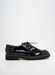 Derby-uri material neted toc plat până la 3 cm negru EMILIE KARSTON femme
