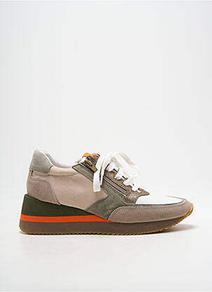 Adidași toc platformă toc de 4 la 6 cm verde EMILIE KARSTON femeie