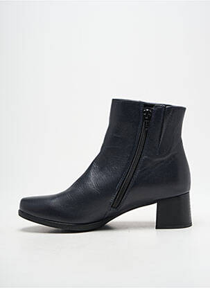 Botine/ghete material neted toc de 4 la 6 cm albastru GABOR femeie