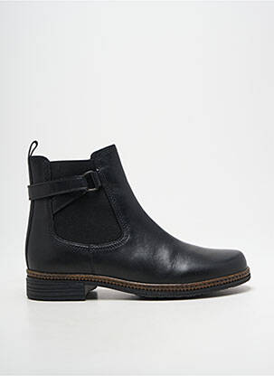 Botine/ghete toc mic toc plat până la 3 cm negru GABOR femeie