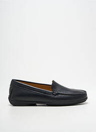 Mocasini țesătură satinată toc plat până la 3 cm negru MASTRO DOMENICO femme