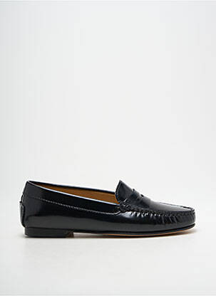 Mocasini chiquet toc plat până la 3 cm negru MASTRO DOMENICO femeie