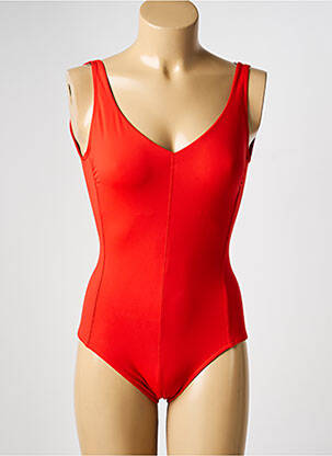 Costum de baie dintr-o singură piesă portocaliu IODUS femeie