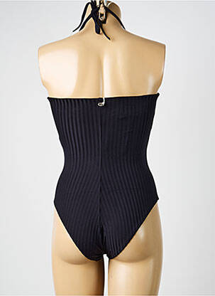 Costum de baie dintr-o singură piesă bretele elastice detașabile top bentiță negru IODUS femeie