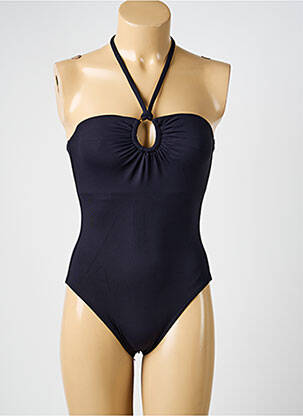 Costum de baie dintr-o singură piesă top bentiță top bentiță negru IODUS femeie