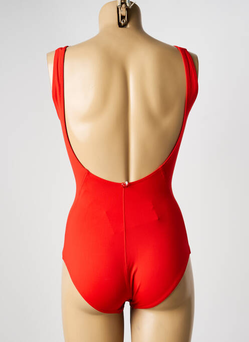 Costum de baie dintr-o singură piesă portocaliu IODUS femeie