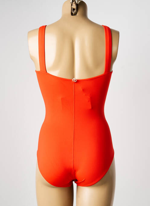 Costum de baie dintr-o singură piesă portocaliu IODUS femeie