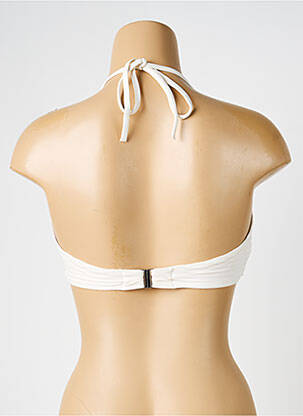 Sutien de costum de baie elasticitate sutien balconet cu decolteu înalt bej IODUS femeie