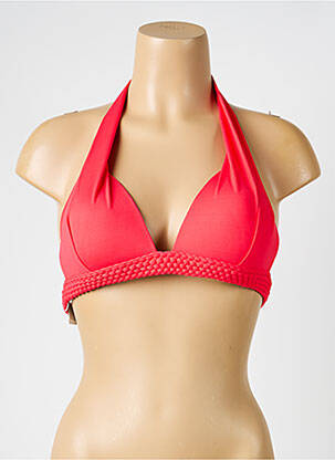 Sutien de costum de baie elasticitate top sutien push-up roșu IODUS femeie
