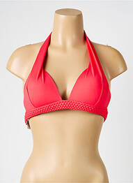 Sutien de costum de baie elasticitate top sutien push-up roșu IODUS femme