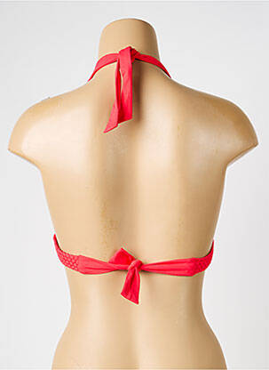 Sutien de costum de baie elasticitate top sutien push-up roșu IODUS femeie