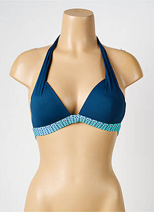 Sutien de costum de baie elasticitate top sutien push-up verde BIKINI BAR femeie