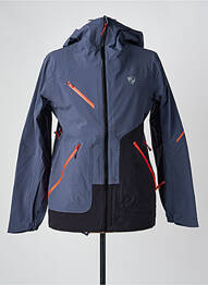 Parka finisaj interior dublat cu glugă gri ZIENER femme