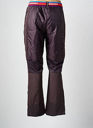 Pantalon drept talie elastică mărime normală gri ZIENER femeie