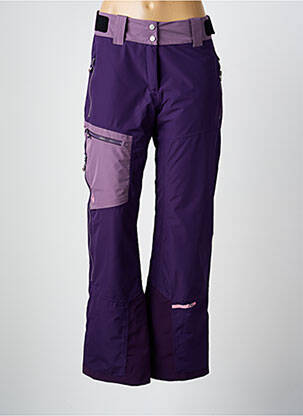Pantalon drept violet ZIENER femeie