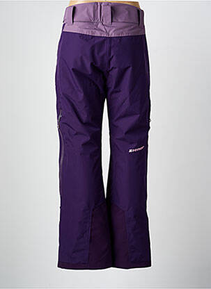 Pantalon drept mărime normală mărime normală violet ZIENER femeie