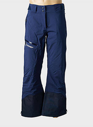 Pantalon drept elasticitate mărime normală albastru ZIENER femeie