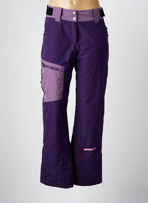 Pantalon drept violet ZIENER femeie