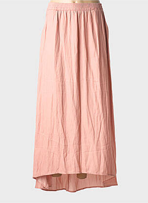 Fustă lungă roz GRACE & MILA femeie